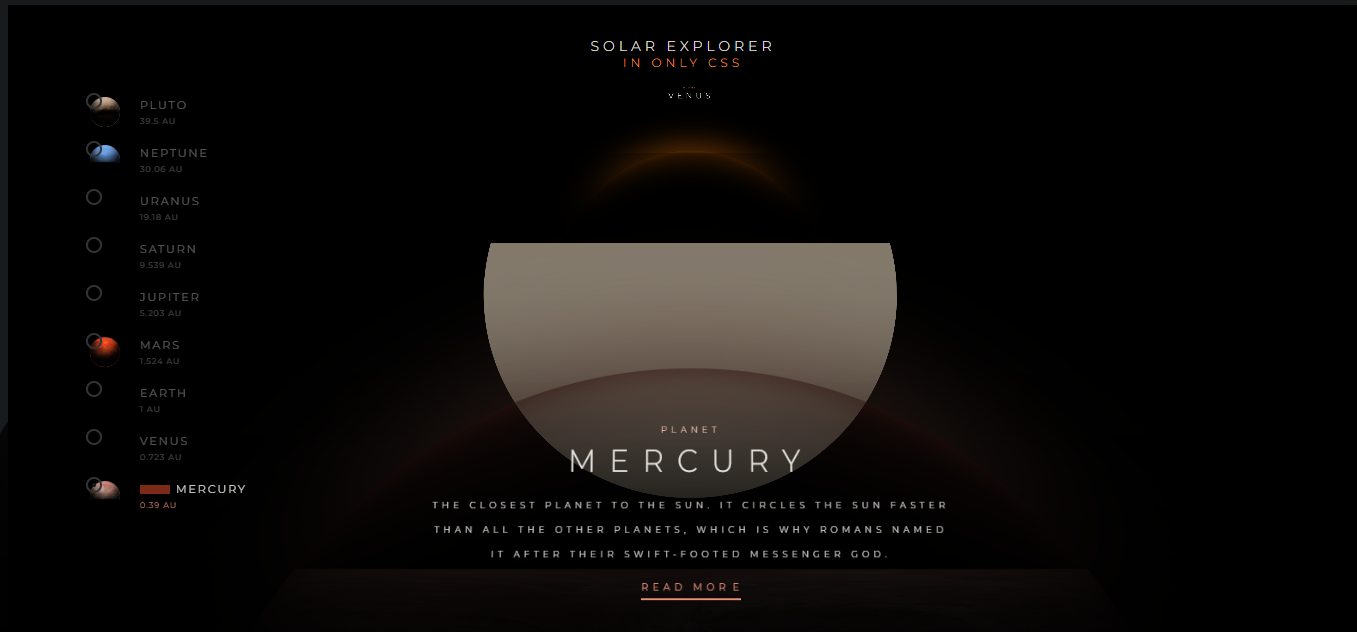 Solar System Simulation